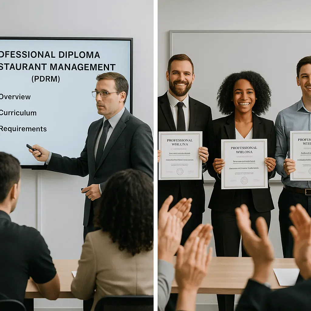Professional Diploma in Restaurant Management (PDRM)  (Online)